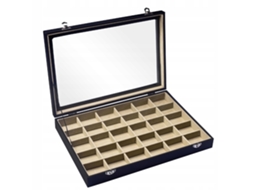 Caixa De Jóias E5 35x24x5 Cm 30 Compartimentos Multi Cores