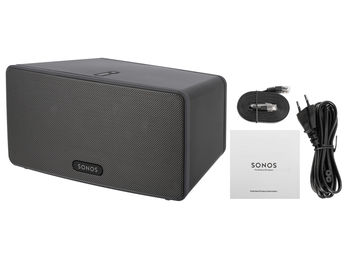 Coluna Multiroom SONOS PLAY 3 (Preto)