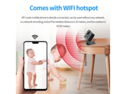 Câmera LAXISCREED Wifi 1080p Visão Noturna