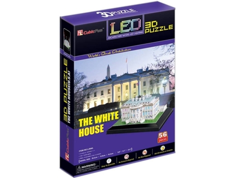Puzzle 3D  Casa Branca