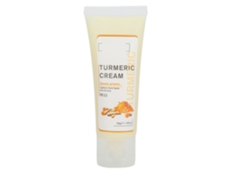 Sabonete Facial de Cúrcuma Sauvasine para Limpeza Profunda 50g - Reduz a Acne, Limpa os Poros e Mantém a Hidratação