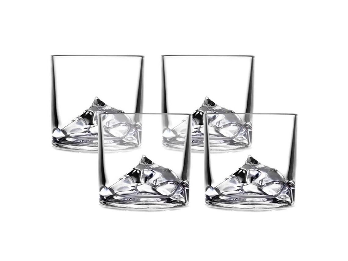 Conjunto De 4 Copos De Whisky Everest LIITON