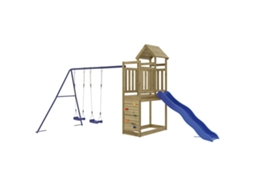 Outdoor Playset, Outdoor Playsets Vidaxl Marrom Madeira De Pinho Impregnada (n/a)