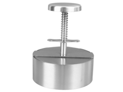 Prensa para hambúrgueres 304 aço inoxidável 10cm maker smasher fácil de limpar multifuncional S/MARCA