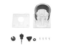 Invisível Fixator Ranking Molding (ajustável de 0 a 2 polegadas, para posicionamento de classificação em obras na Madeira)