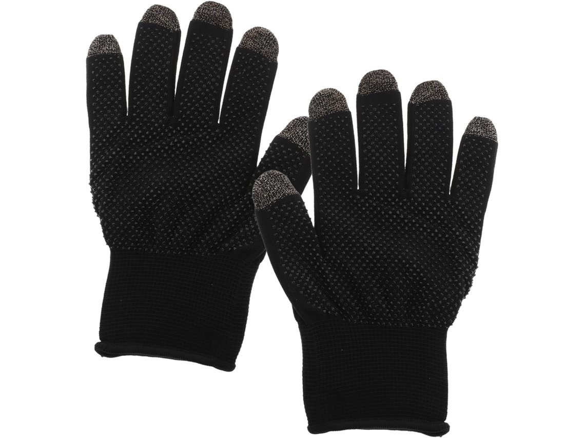 Lurelia Capa Antiderrapante Para Comando Fibra Prateada, Antitranspirante, Respirável, Alta Sensibilidade, Sensível Ao Toque, Para Joystick E Comando
