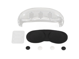 Capinha Protetora Para Headset Vr Meta Quest 3 Com Capa De Lente E Capacete Anti-derrubado Acessórios Vr