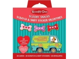 Livro Scooby-Doo Scooby Snacks Scratch amp Sniff Sticker Valentines de Insights (Inglês)