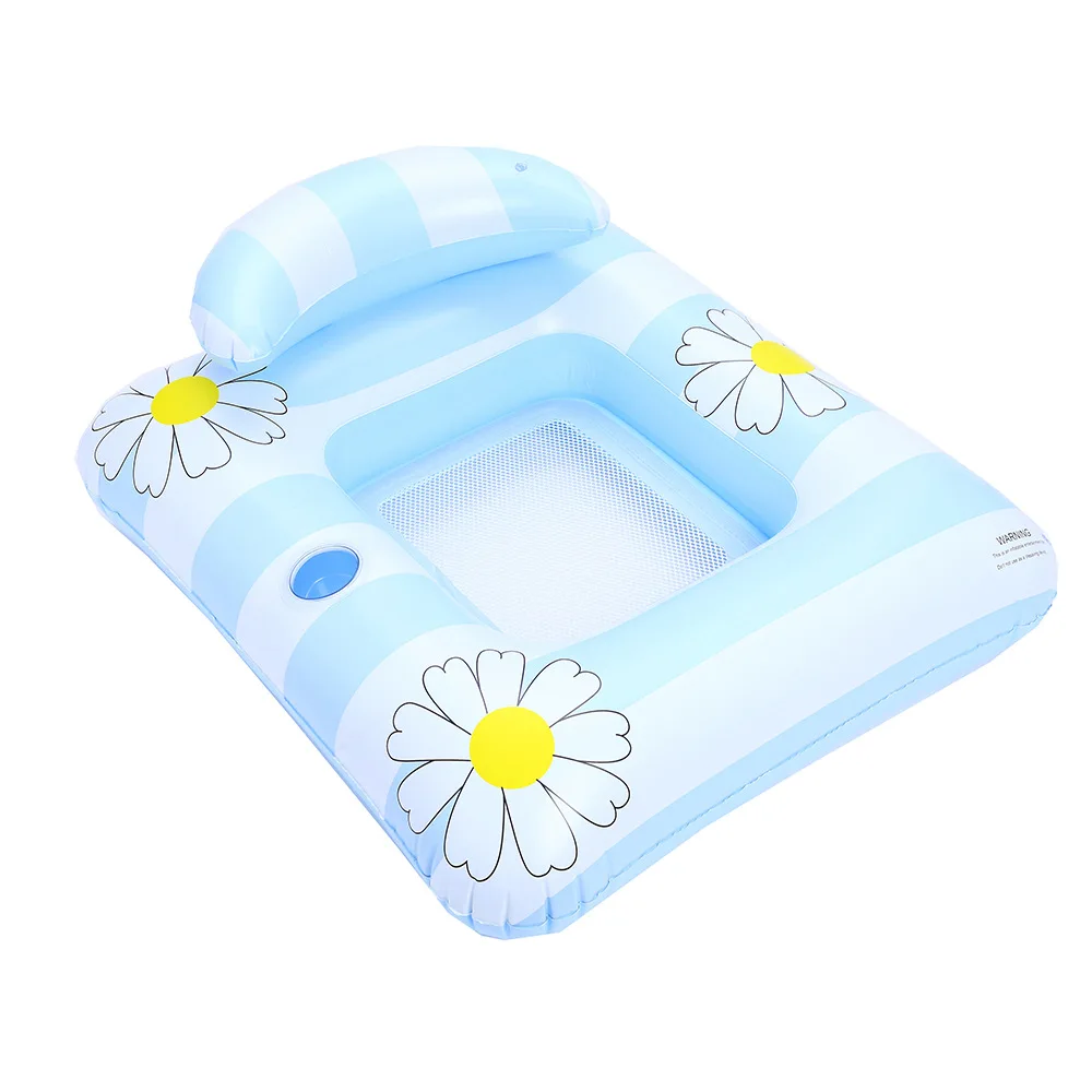 Redes aquáticas infláveis, camas flutuantes para piscina, espreguiçadeiras de praia