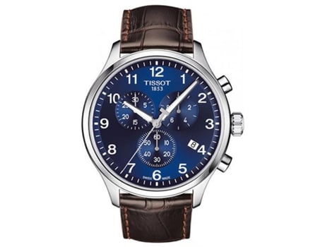 Relógio TISSOT  Tissot chrono xl classic blue/brown leat