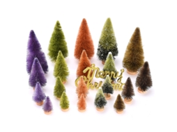 Laxiscreed Conjunto De Árvores De Natal Artificial Com 21 Peças Para Decoração Festiva