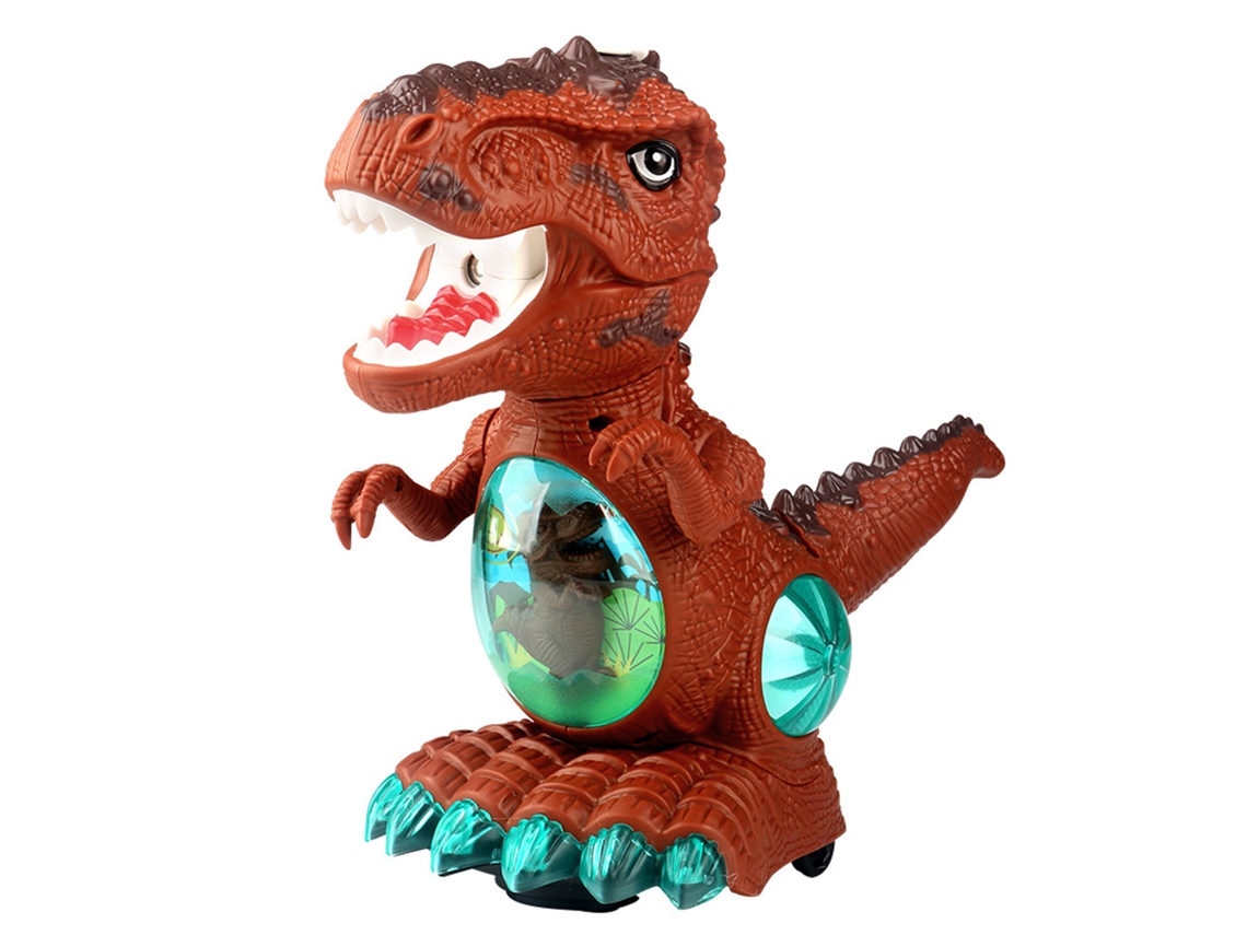Ats brinquedo de Dinossauro com Simulação de Caminhada Universal, Spray, Música e Luzes