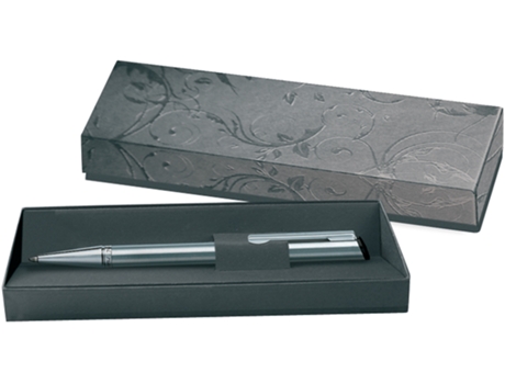 Caneta Esferográfica Heri Stamp 6221 Prata / Preta SCHMORRDE