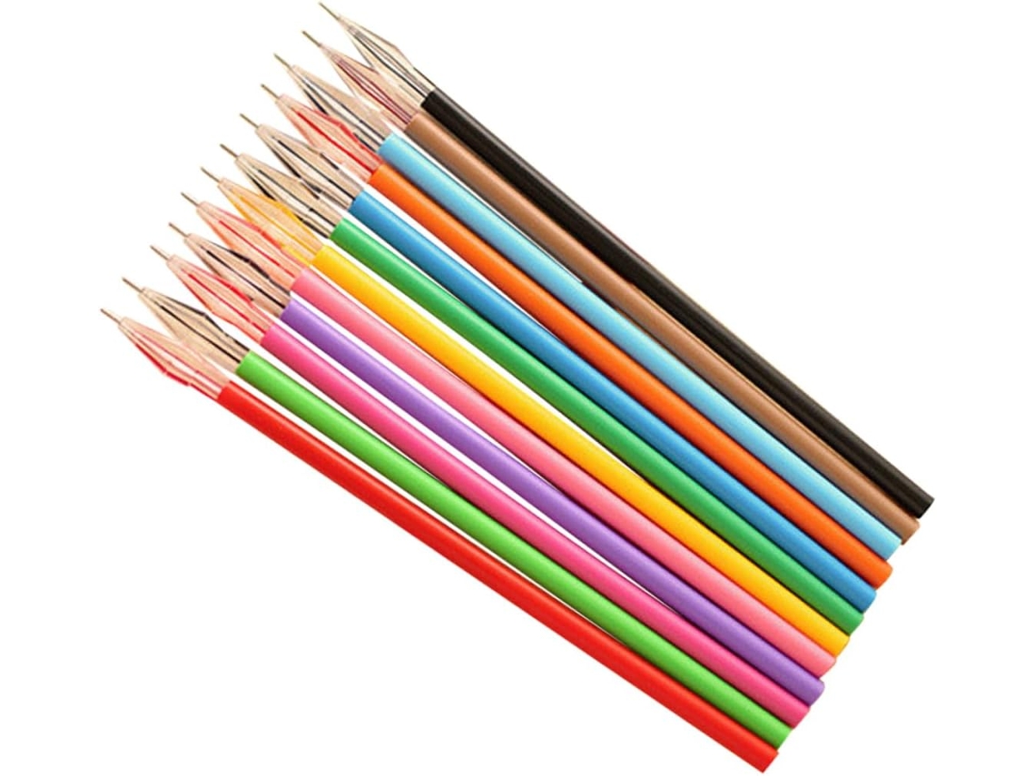 50 Refis De Caneta Gel, 0,38 Mm, Para Escrita Criativa. Longa Duração