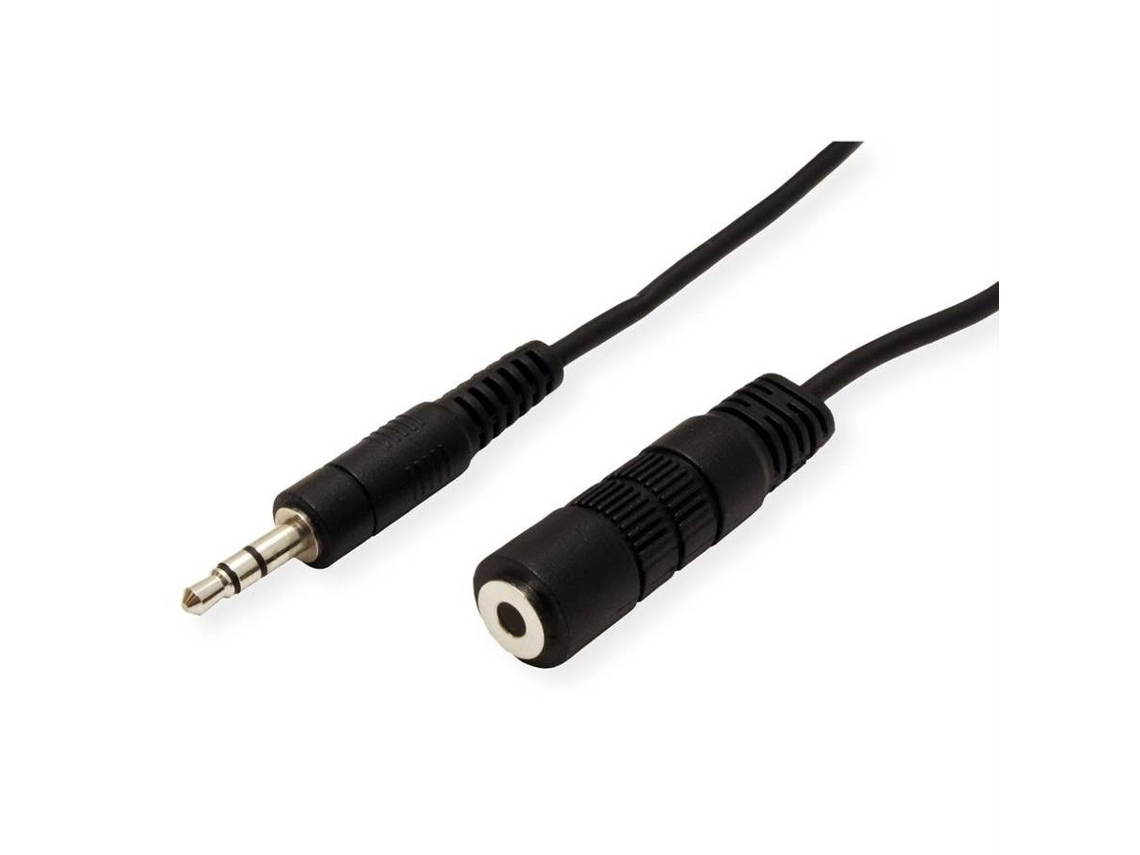 Cabo VALUE (Jack 3.5 mm - 2m - Preto)