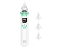 Aspirador Nasal Para Bebê Elétrico Com Ponteiras De Silicone E Função De Sucção Regulável Recarregável Portátil Para Recém Nascidos E Crianças