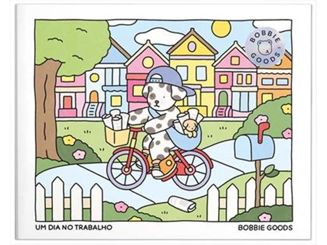 Livro Um Dia No Trabalho - Livro De Colorir Oficial Bobbie Goods De Bobbie Goods (português)