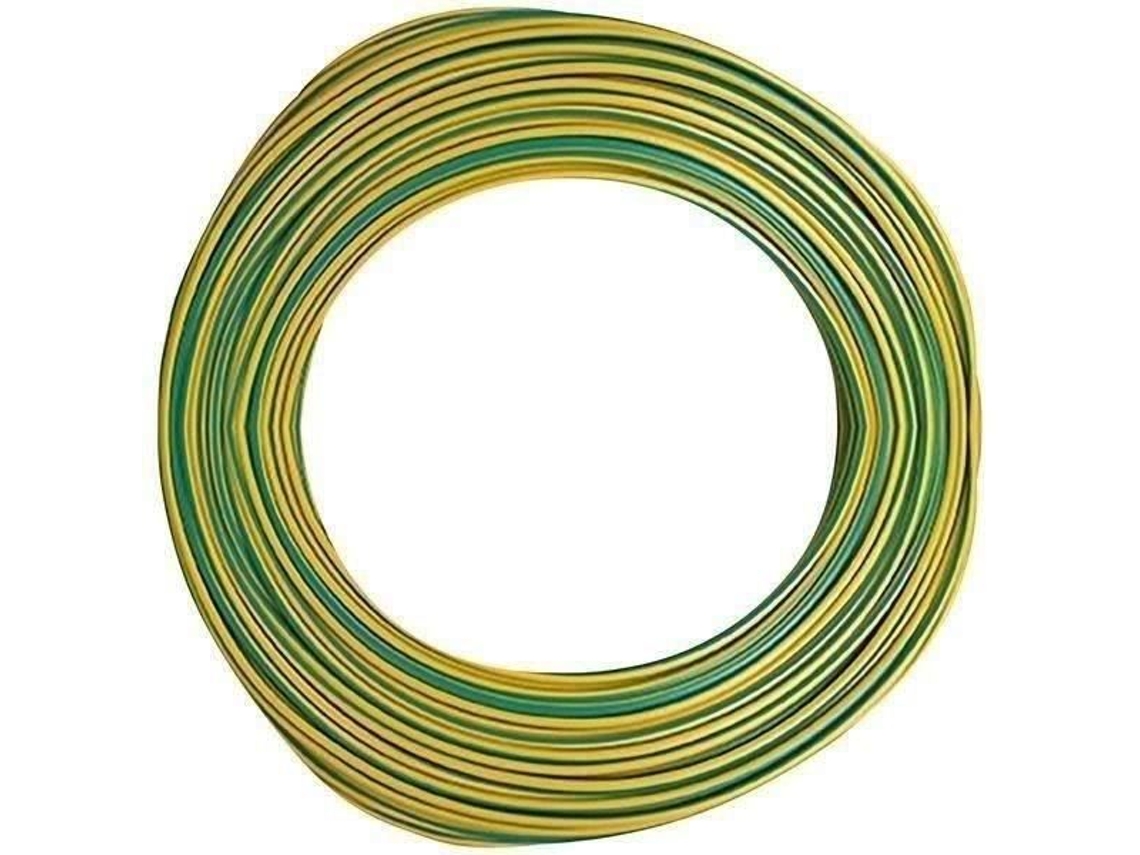 Cabo H07vu Electraline 1x2,5 100 M Amarelo