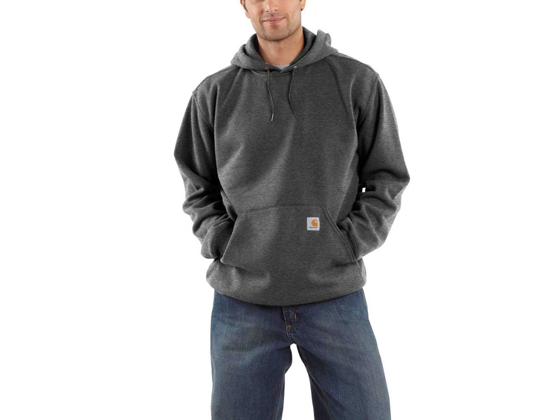 Capuz Midweight Loose Fit Cinzento M CARHARTT