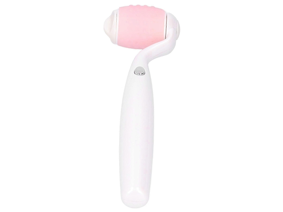 Massageador Facial de Rolo a Bateria para Olhos e Rosto, Ferramenta Beleza com GOKOCO (branco)