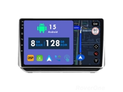 Auto Rádio Carro Bluetooth Autoradio 8GB RAM 128G ROM CarPlay Navegação GPS Ecrã Táctil RoverOne para Nissan Altima Teana 2018-2023  