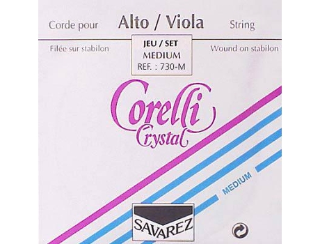 Corelli Conjunto de Cordas Para Viola 33/37 Cm. Médio Consiste em Co731M C