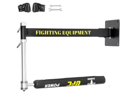 Barra Giratória Do Saco de Pancadas na Parede Preta VEVOR