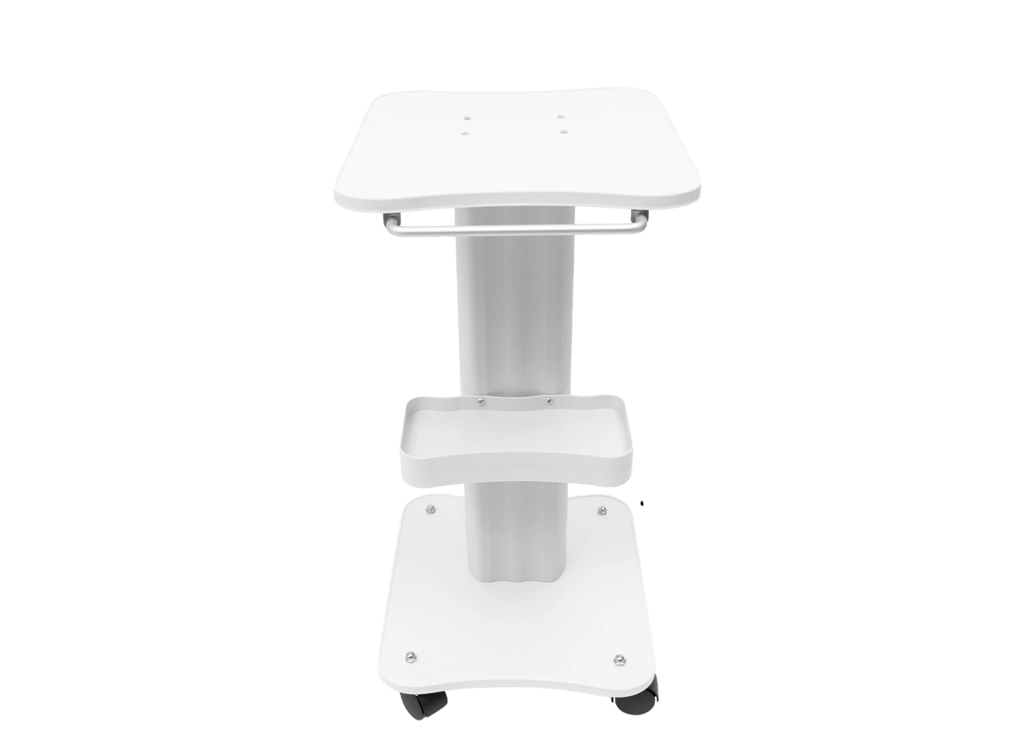 Carrinho de Beleza, Capacidade de Carga de 40 Kg, Design com Rodas, Branco OEM
