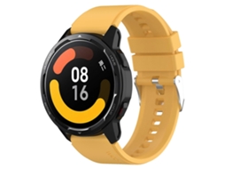 Pulseira De Silicone Com Fivela Prateada E Ponta Saliente Para Samsung Galaxy Watch3 (41 Mm X 20 Mm)