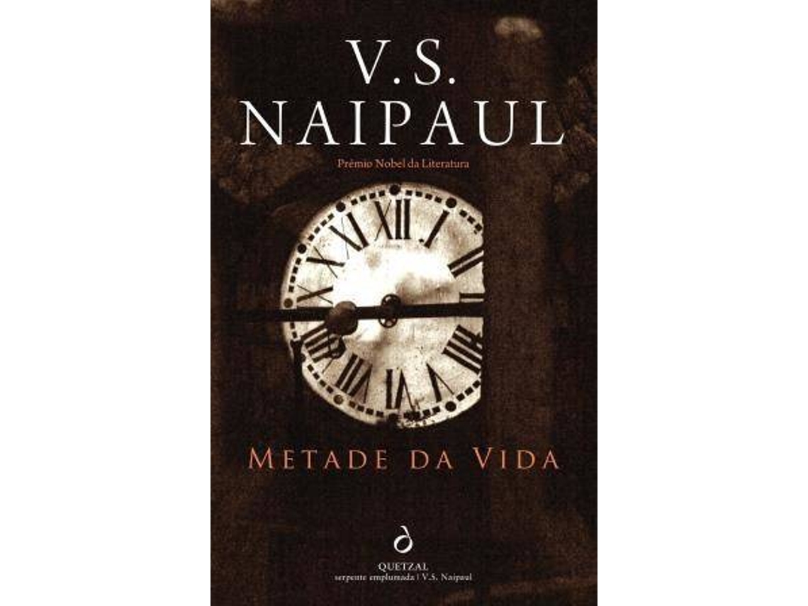Livro Metade da Vida de Vsnaipaul (Português)