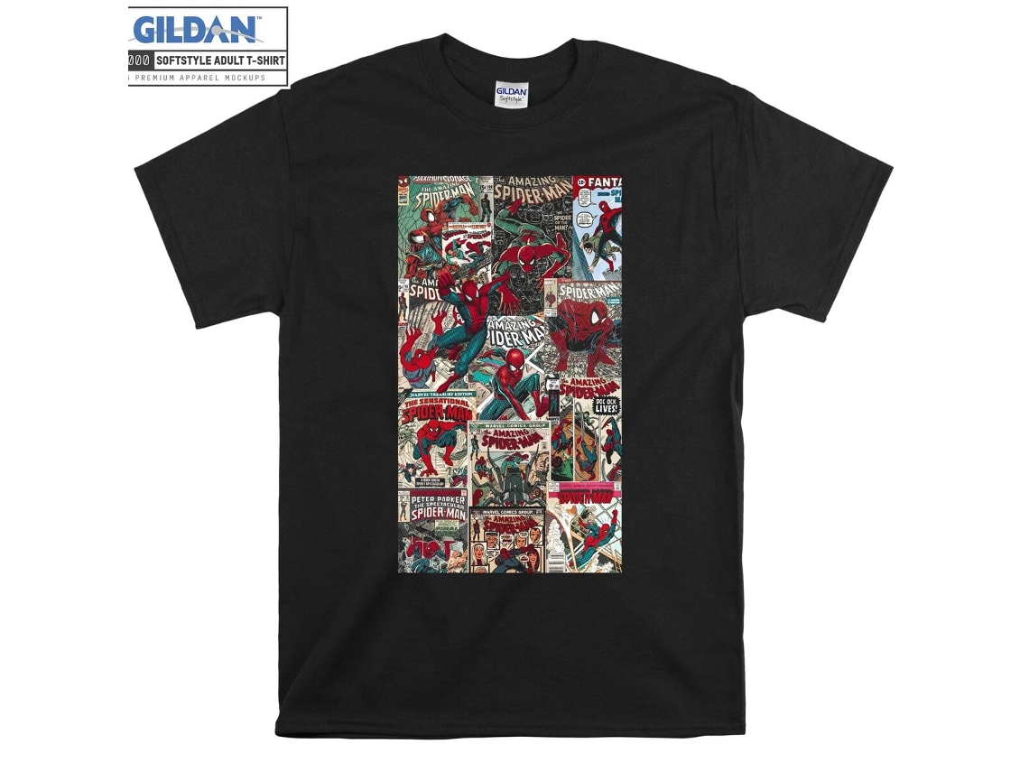 T-shirt Rockinstone Spider-man Posters（s）