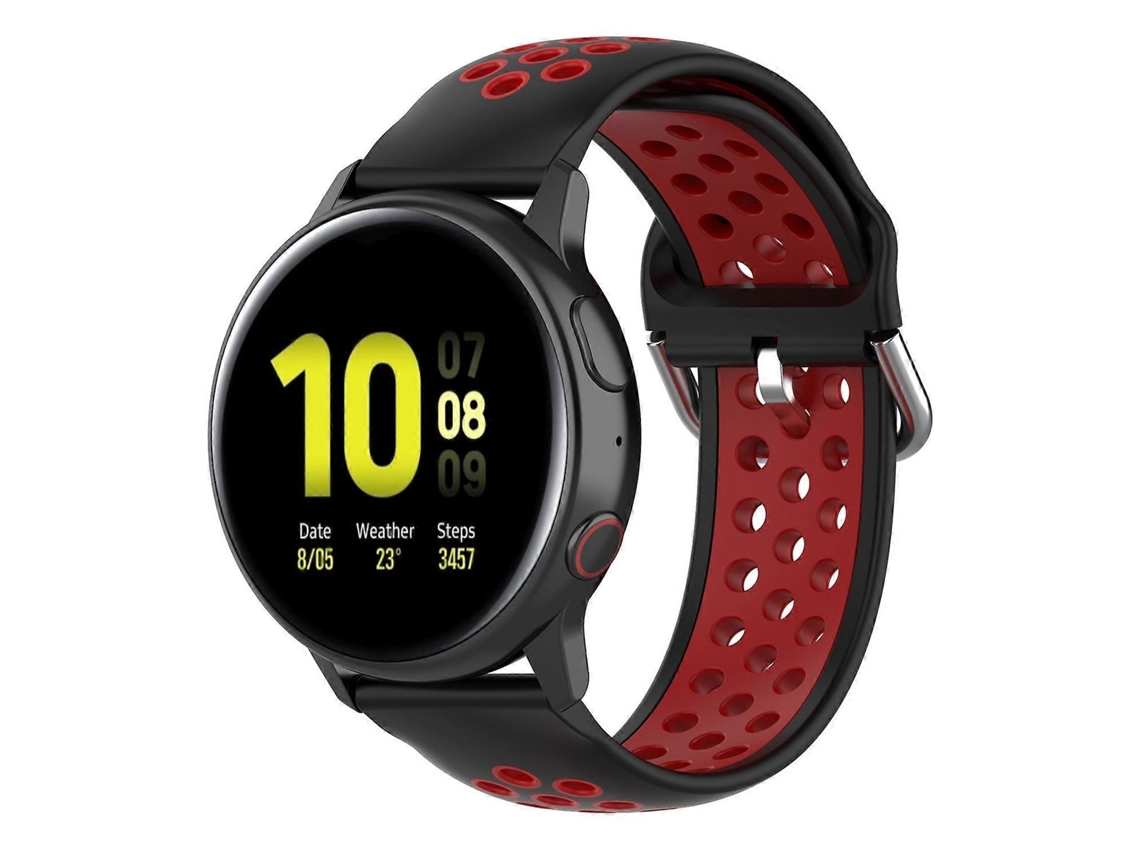 Pulseira Esportiva Bicolor Com Fecho De 20 Mm Para Galaxy Watch Active2 / Active.