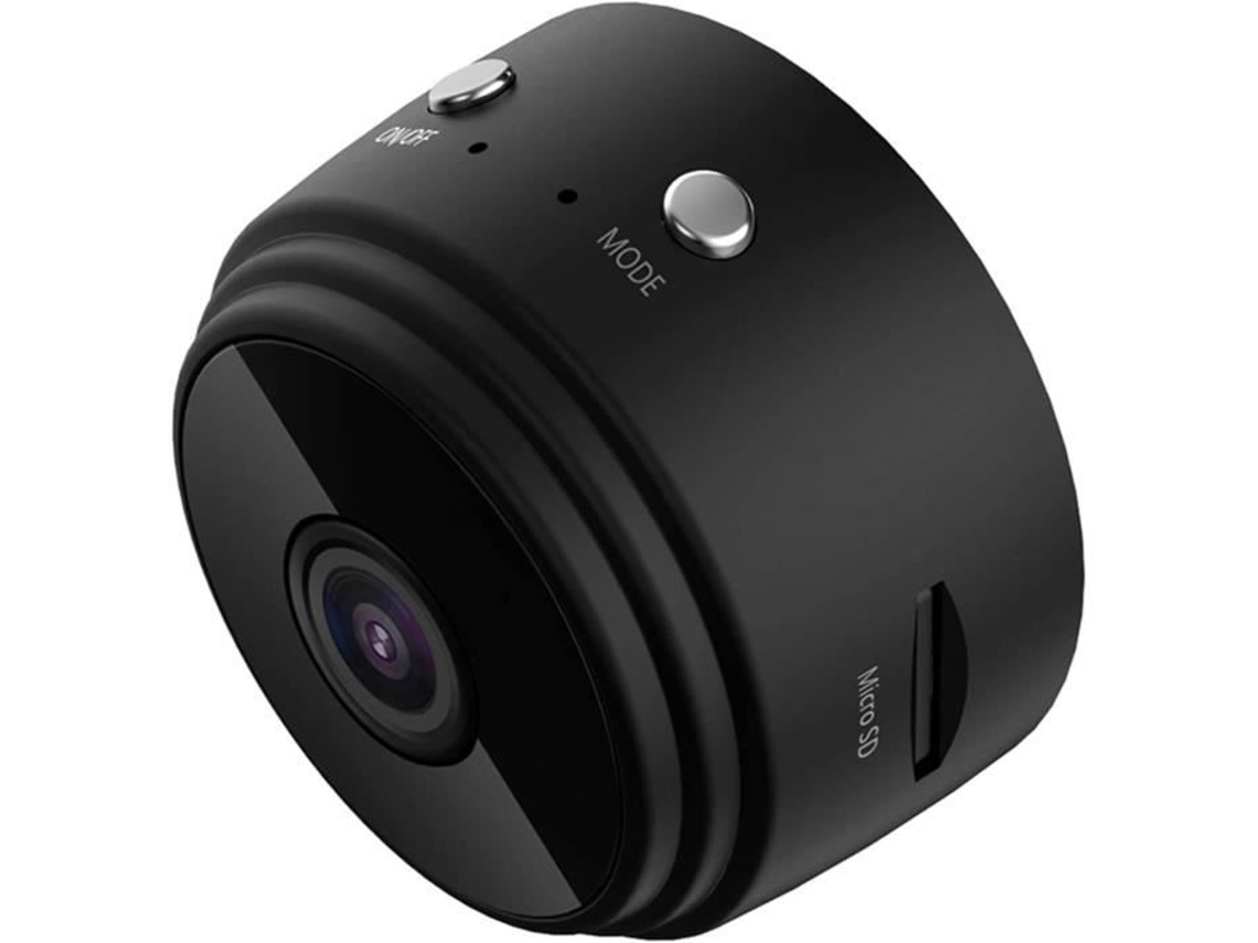 TJS-A9 Mini portátil 1080P Câmera espiã sem fio Câmera doméstica Câmera babá de segurança com visão noturna e detecção 822 S/MARCA