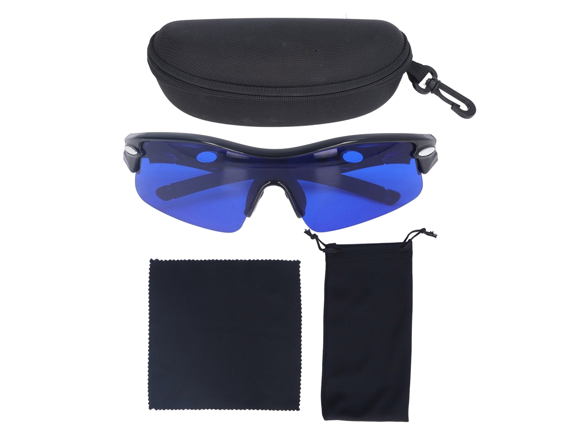 Óculos Esportivos Laxiscreed Com Proteção Uv 9002f E Design Preto Para Atividades Ao Ar Livre