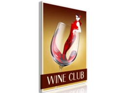 Quadro ARTGEIST Wine Club (1 Part) Vertical (60x90)