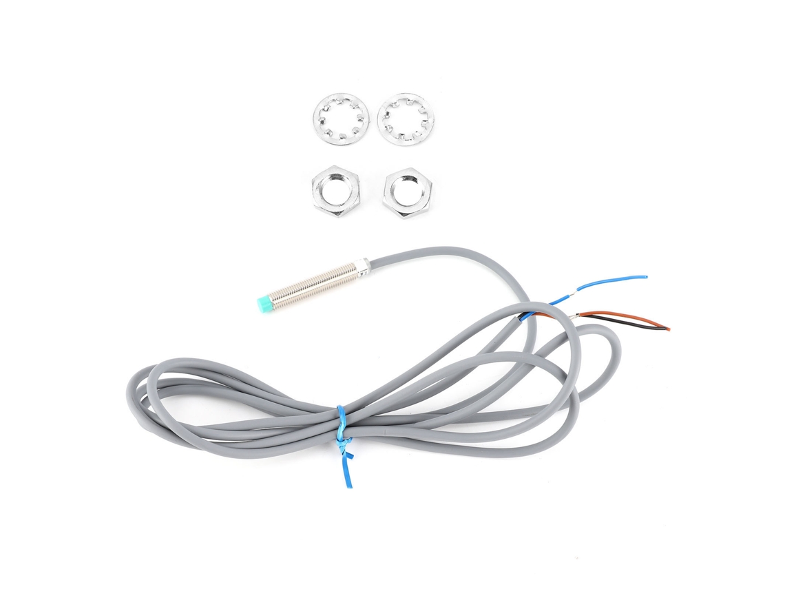 Laxiscreed Interruptor De Proximidade Cilíndrico De 3 Fios Com Deteção Indutiva De 10-30vdc
