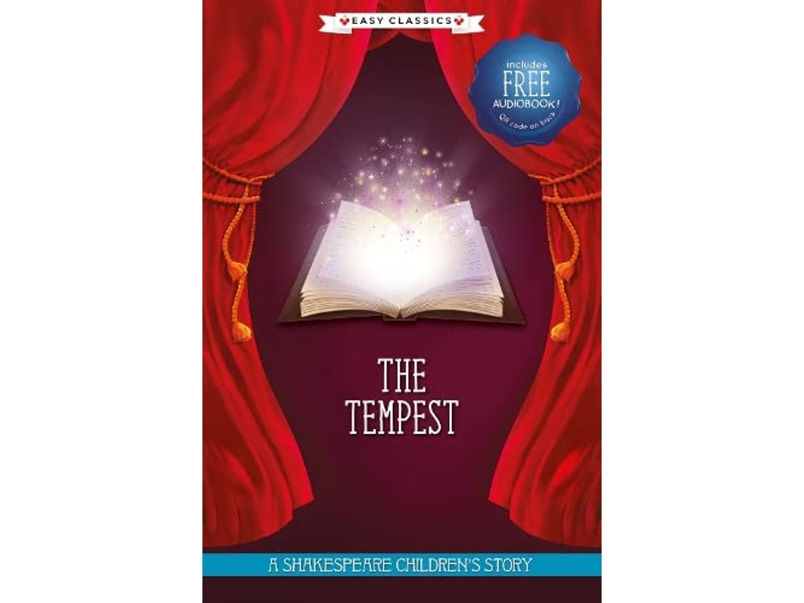 Livro Tempest de William Shakespeare (Inglês - Capa Dura)