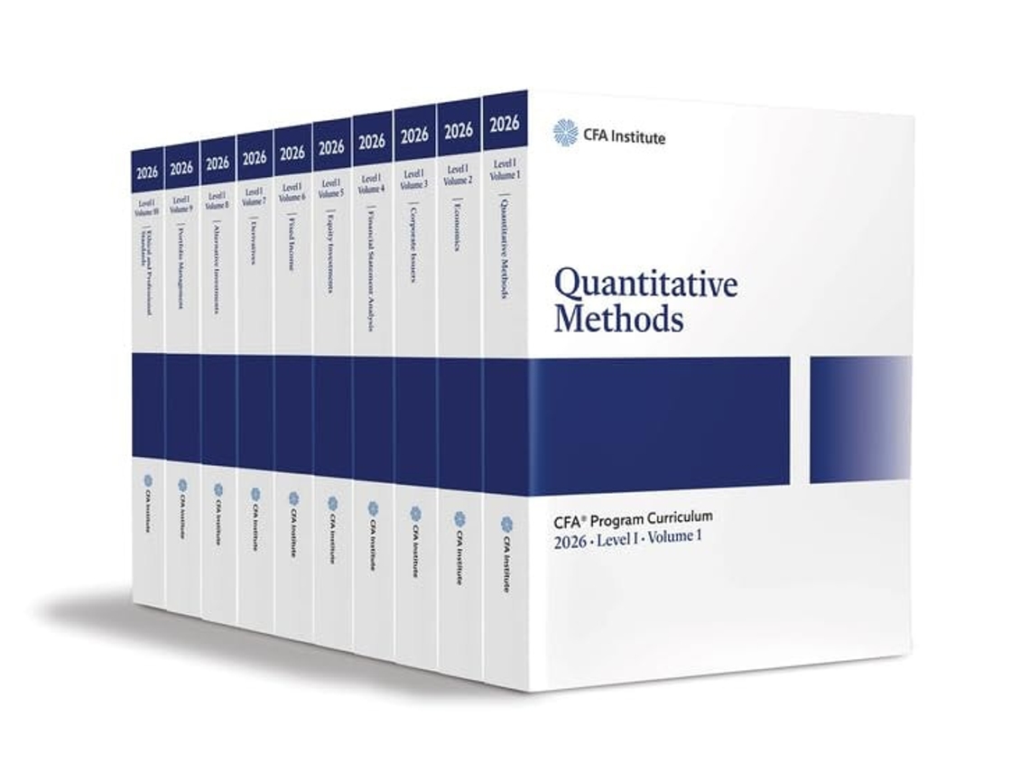 Livro 2026 Cfa Program Curriculum Level I Box Set De Cfa Institute (inglês)