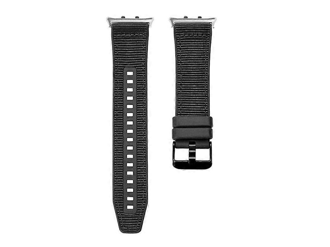 Pulseira De Substituição Compatível Com Honor Watch 5, Nylon E Silicone, Ajustável. Olysi Shop