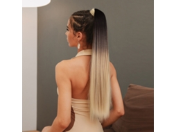 Extensão De Cabelo Raiz Longa Reta De 26 Polegadas Para Mulheres