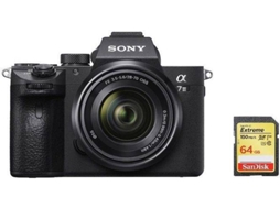 Kit Máquina Fotográfica SONY A7 III + SEL 28-70MM F3.5-5.6 OSS (Full-Frame)