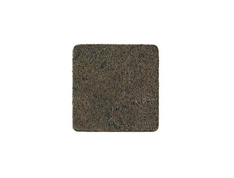 Fieltro adhesivo cuadrado c25 marron (96pcs)