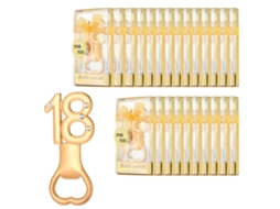 Laxiscreed Kit De 24 Abridores De Garrafas Com Números Para Festas E Casamentos
