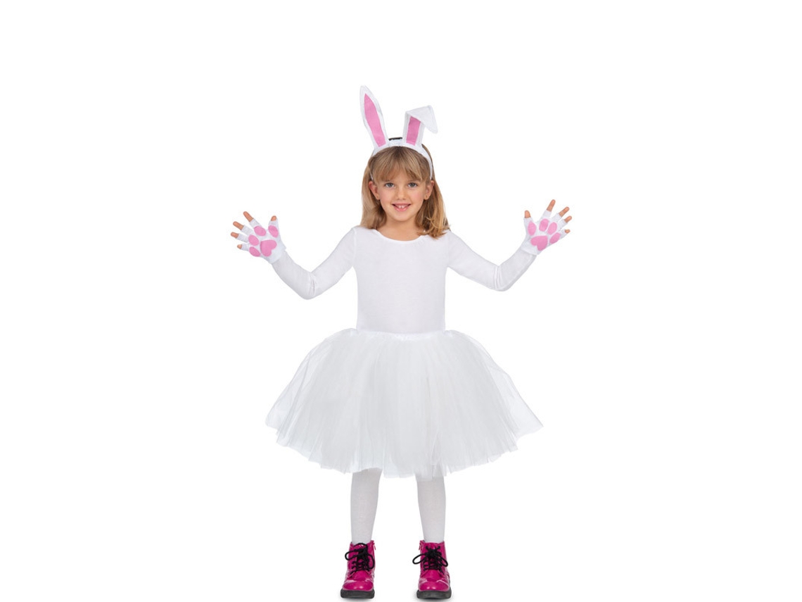 Fato de Menina MOM Coelho Com Tutu (infantil universal)