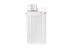 Dispensador de Detergente para Roupa Selado , Caixa Transparente para Armazenamento do Pó. MDUG (2300 Ml)