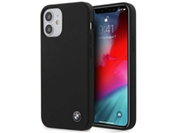 Capa Apple iPhone 12 Mini BMW Silicona Trasera Preto