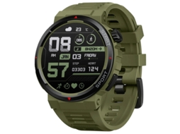 Relógio inteligente Bestvite com chamadas Bluetooth, tela AMOLED e nova experiência 3D interativa (verde)