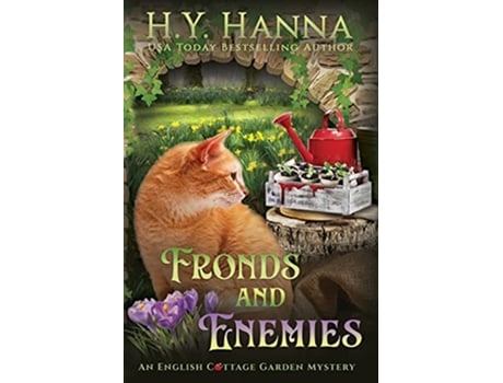Livro Fronds and Enemies Large Print The English Cottage Garden Mysteries Book 5 de H y Hanna (Inglês)
