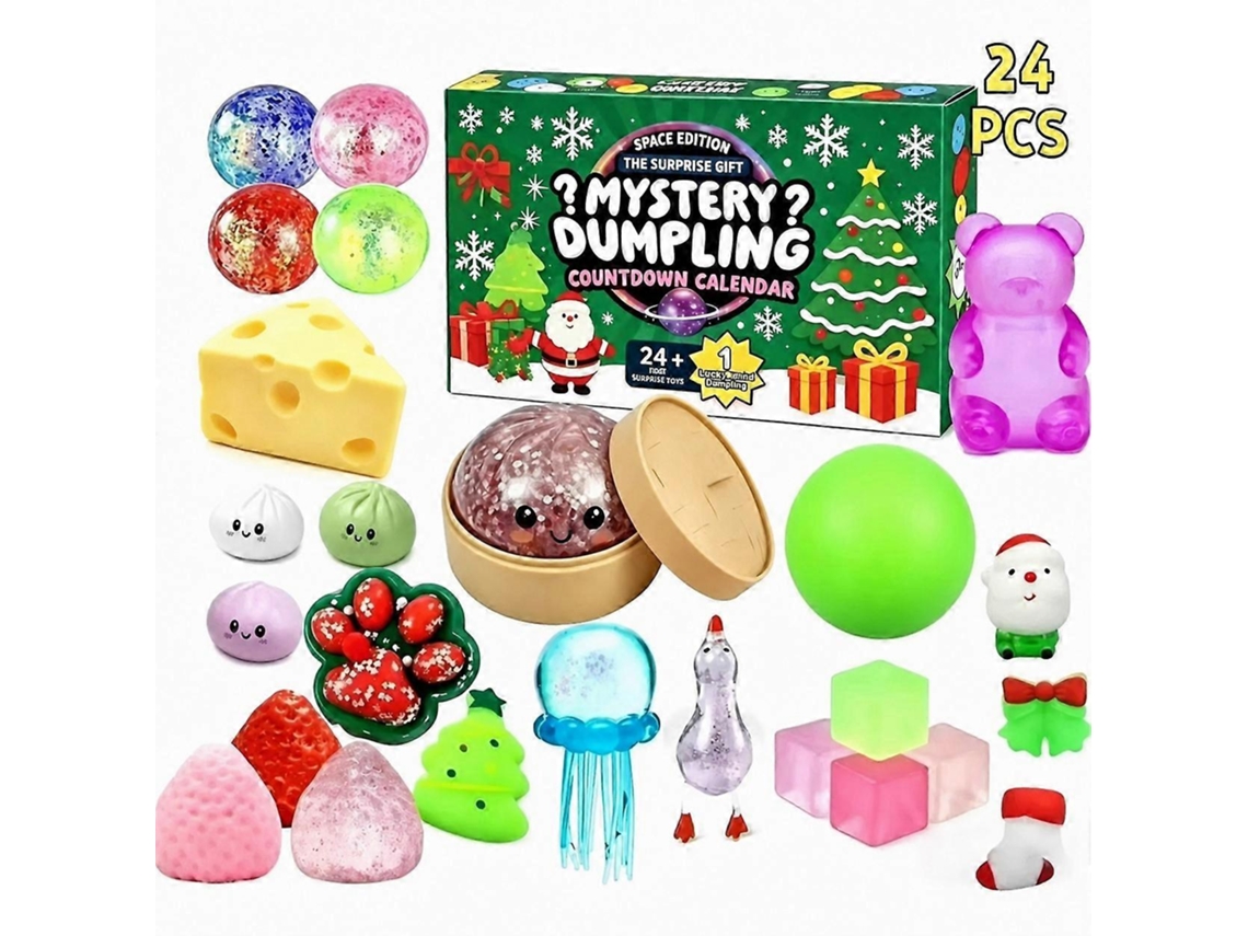 Squishy Bao Bun Advent Calendar 2026green
