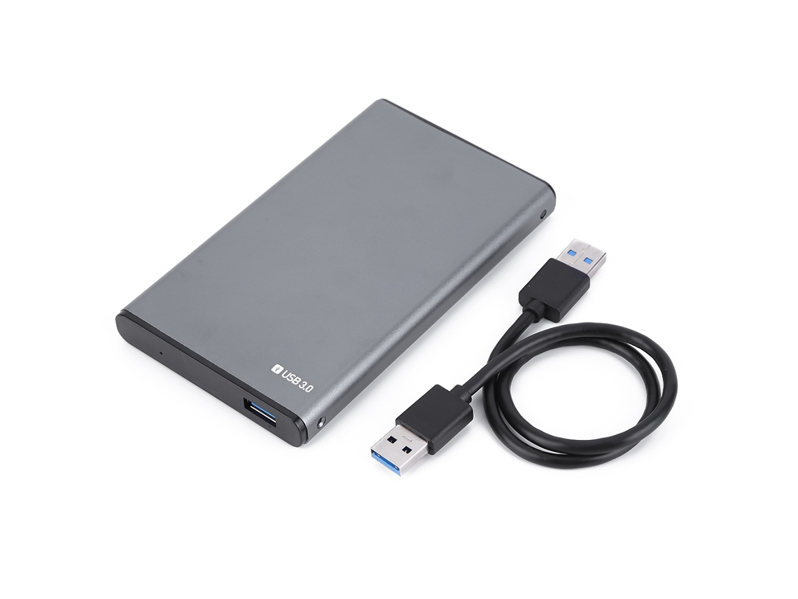 Gabinete Externo HDD 2,5 Polegadas Alumínio Plug and Play YANYXR